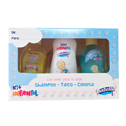 isabella INFANTIL kit TALCO SH COLONIA