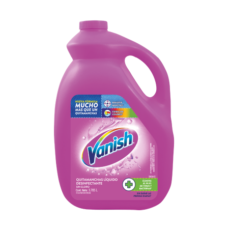 VANISH LIQUIDO ROSA GALON X4