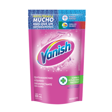 VANISH LIQUIDO ROSA MULTIUSO 800ML x 12