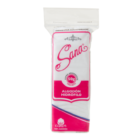 SANA ALGODON ZIG ZAG 50 G X 50