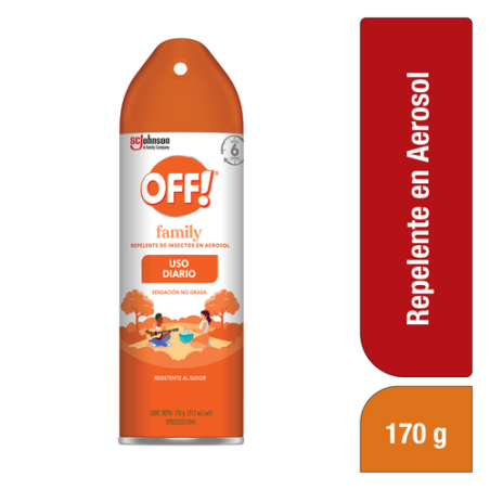 OFF FAMILY AEROSOL 170GR X12
