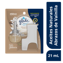 GLADE aceite ap+rep ABRAZOS DE VAINILLA 21ML 12
