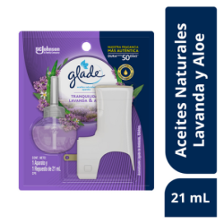 GLADE ACEITE AP+REP LAVANDA & ALOE 21ML 12