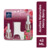 GLADE ACEITE APARATO+2 REPUESTOS MERRY 42ML 12