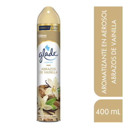 GLADE aerosol ABRAZOS DE VAINILLA 400MLX12
