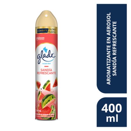 GLADE AEROSOL SANDIA 400ML X12