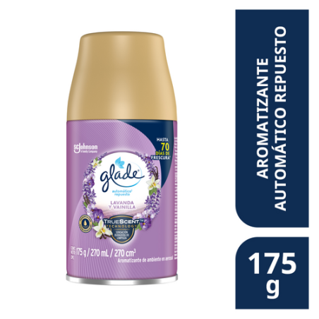 glade autom rep x1 LAVANDA VAINILLA 175G 6