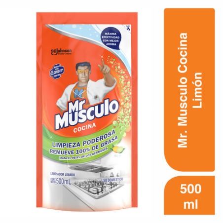 MR MUSCULO antigrasa DOYPACK 500ml 12