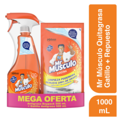 MR MUSCULO cocina gatillo DYPCK 500ML 12