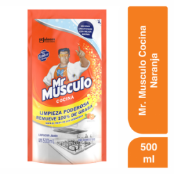 MR MUSCULO COCINA NARANJA DOYPACK 500ml 12