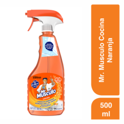 MR MUSCULO COCINA NARANJA GATILLO500ml 12