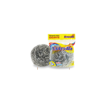 estrella ESTROPAJO PLATA GIGANTE 30GR X40
