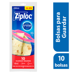 ZIPLOC econopack guardar grande 10un 1X12