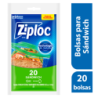 ZIPLOC ECONOPACK SANDWICH 20 UN 1X12