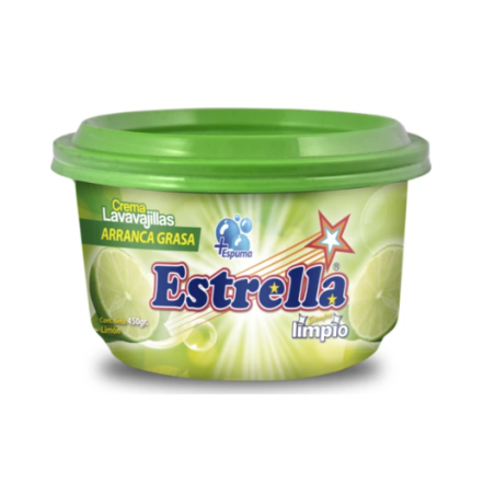 ESTRELLA LAVA VAJILLAS LIMON 450 GRS X 24