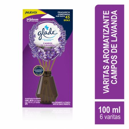 GLADE VARITAS LAVANDA 100ML12 CO