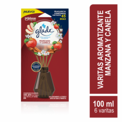 GLADE VARITAS MANZANA CANELA 100ML12