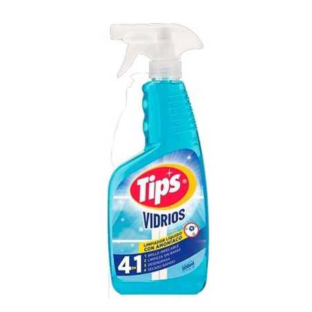TIPS LIMPIA VIDRIOS PISTOLa 500 ML 12