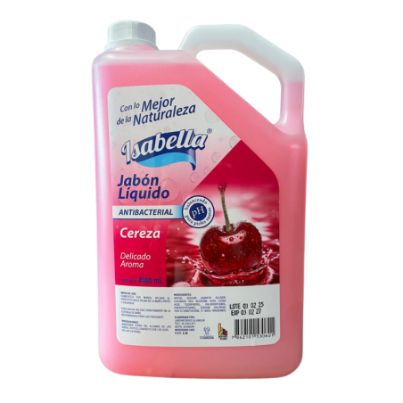 ISABELLA JABON galon CEREZA 6